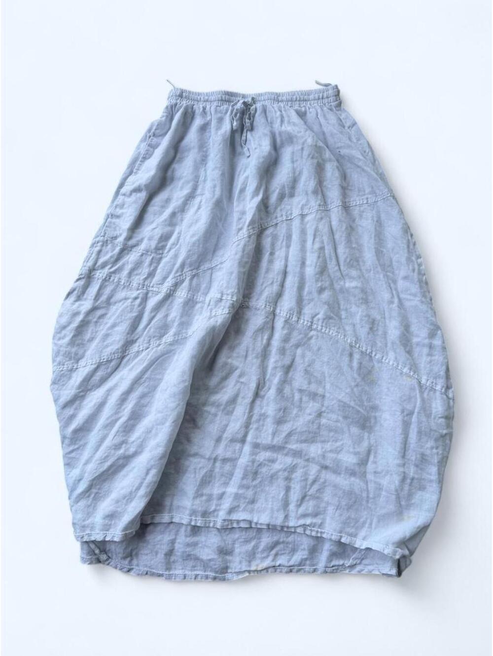 American Vintage Women's Blue and White Skirt